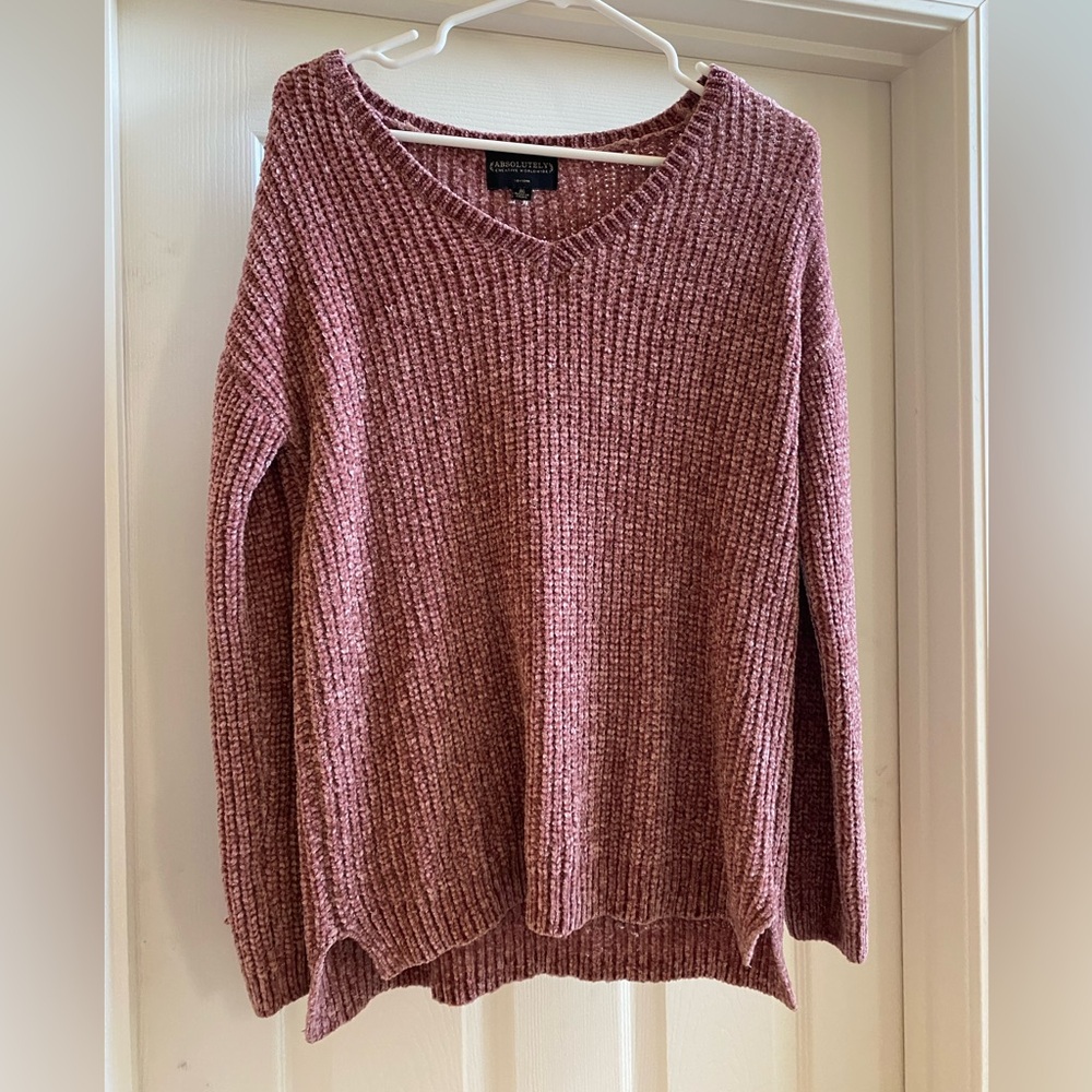 Absolutely Creative Worldwide chenille sweater